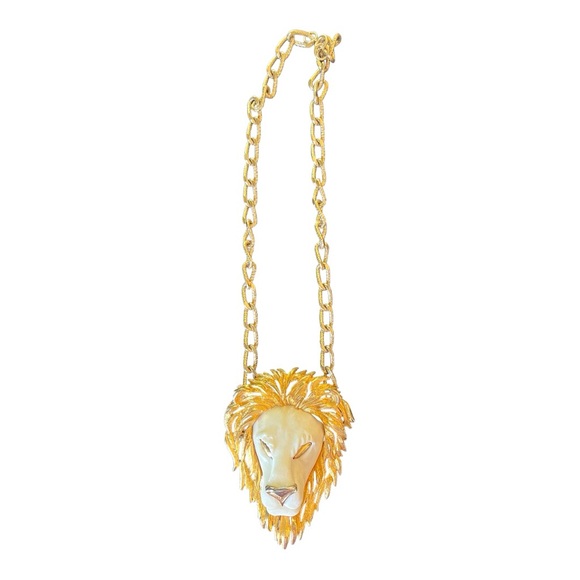Razza Vintage Leo Lion Necklace - Picture 2 of 5
